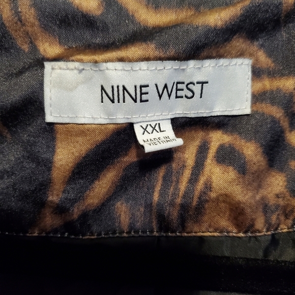Nine West XXL Polyester Black Jacket - Picture 2 of 4